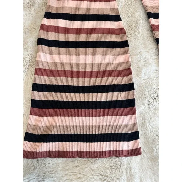 Derek Heart ribbed knit bodycon dress with long sleeves Size‎ S - Picture 3 of 15